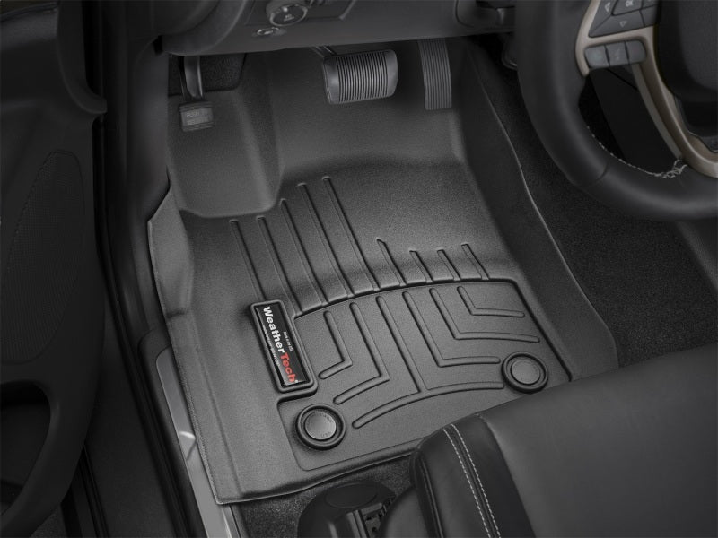 WeatherTech 16+ Jeep Grand Cherokee Front FloorLiner - Black in vehicle