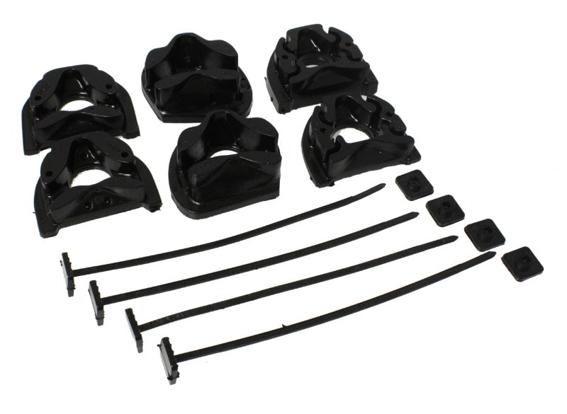 Energy Suspension 94-01 Acura Integra / 99-00 Honda Civic Si (Manual Transmission) Black Motor Mount parts.