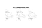 Spring rate options for Eibach Load-Leveling System 2010-2020 Toyota 4Runner.
