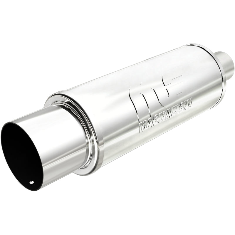 MagnaFlow Muffler W/Tip Mag SS 14X5X5-2.25/4. Secondary image