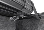 BAK 17-23 Ford Super Duty Revolver X4s 6.10ft Bed Cover hinge detail for trucks