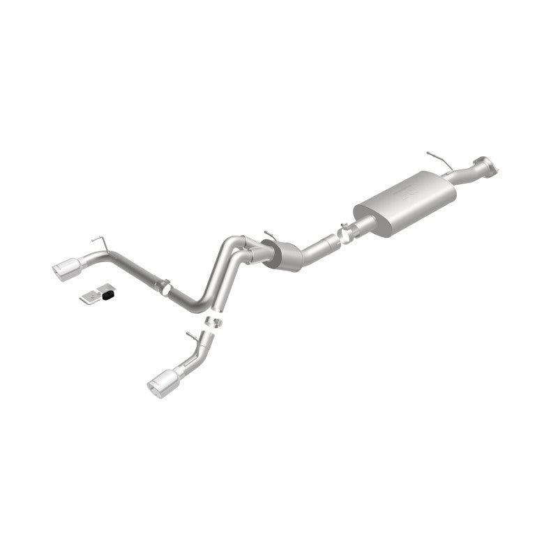 MagnaFlow Sys C/B 07 GM Hummer H2 Split Rear exhaust system for performance upgrades