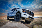 ICON 21-23 Ford F150 Tremor 2.5-3in 2.5 Series VS IR Coilover Kit on offroad terrain