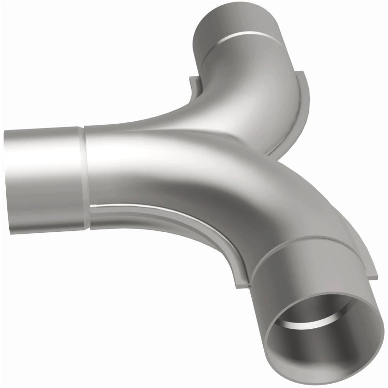 MagnaFlow Smooth Trans T 2.50inch SS 90/90 deg. universal pipe for offroad performance upgrades.