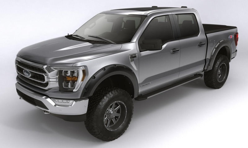 Bushwacker 17-21 Ford F-250 Super Duty Forge Style Flares 4pc - Black Secondary image