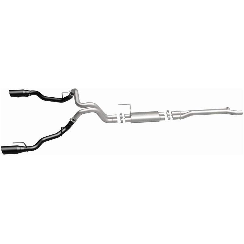MagnaFlow SYS Cat-Back 2017 Ford F-150 Raptor 3.5L Dual Black Coated 3in Tips exhaust system
