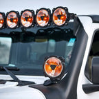 KC HiLiTES Gravity Titan LED 6in. - Pair Pack (SAE Driving Beam) on Jeep