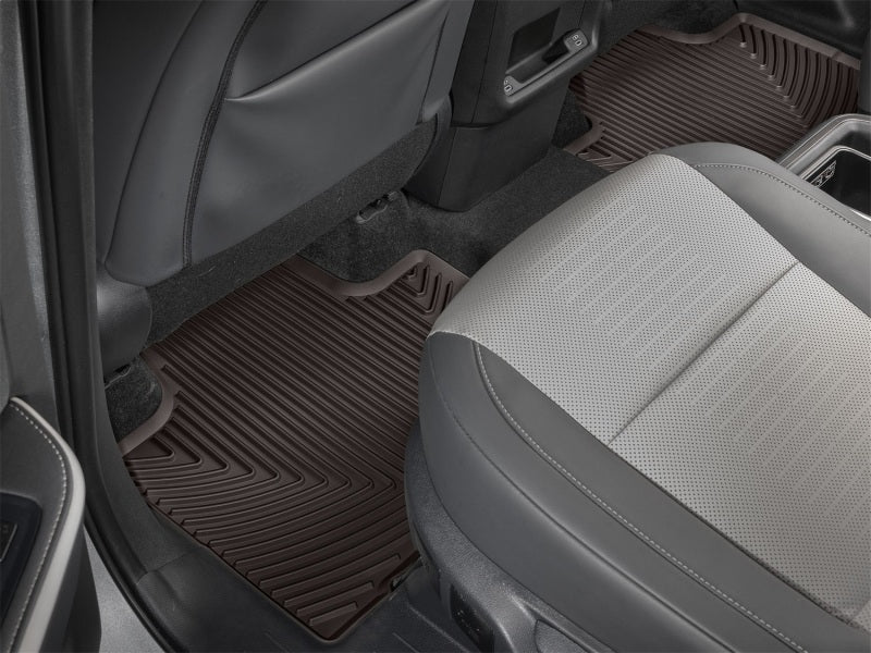 WeatherTech 24-26 Lexus TX 2nd Row Rear All-Weather Floor Mats - Black Secondary image