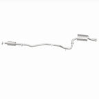 MagnaFlow BRE Exhaust Kit 06-10 Fusion Milan 2.3L exhaust system with gaskets and clamps for direct fit replacement.