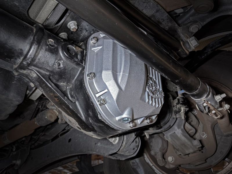 aFe Street Series Dana 60 Front Differential Cover Raw w/ Machined Fins 17-20 Ford Trucks (Dana 60) Secondary image
