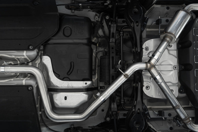 MBRP 22-23 Hyundai Elantra N 2.0L Turbo T304 5in OD CF Tips Dual Outlet 3in Cat Back Exhaust Secondary image