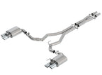 Borla 2018 Ford Mustang GT 5.0L AT/MT 3in ATAK Catback Exhaust w/ Valves for performance upgrades