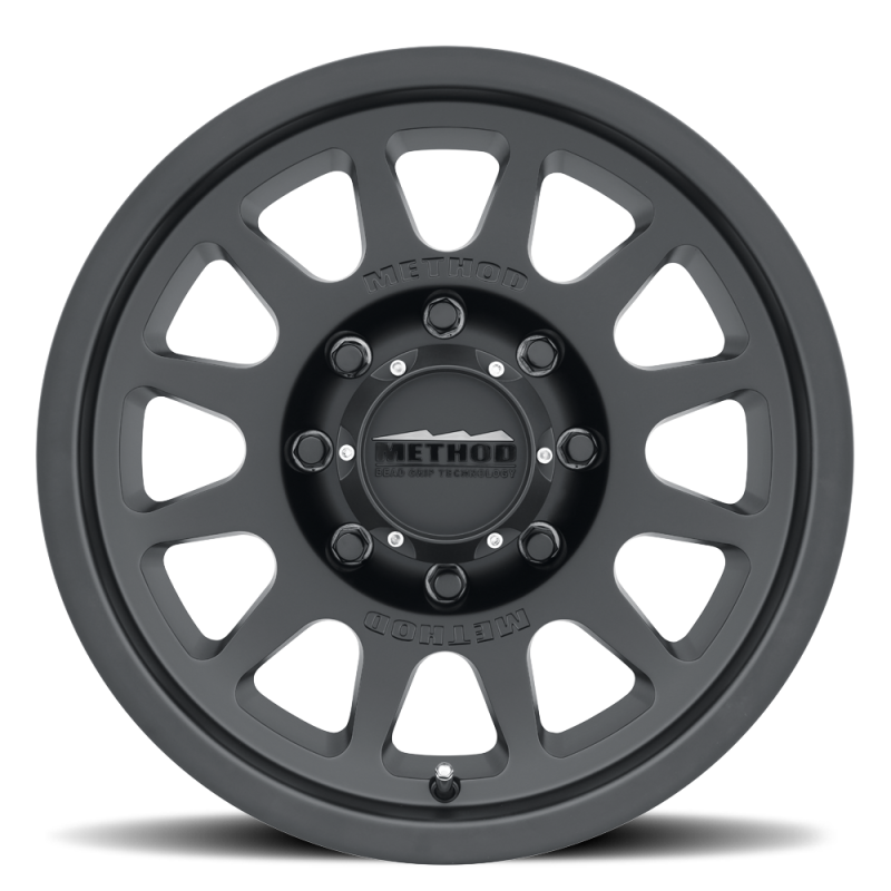 Method MR703 17x8.5 0mm Offset 8x6.5 130.81mm CB Matte Black Wheel Secondary image