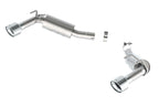Borla 14-15 Camaro SS 6.2L V8 RWD Single Split Rr Exit ATAK Exhaust rear section only