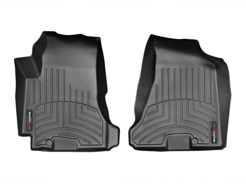 WeatherTech 05-09 Hyundai Tucson Front FloorLiners - Black Secondary image