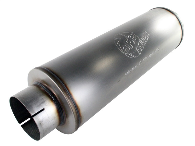 aFe MACHForce XP Exhausts Mufflers SS-409 EXH Muffler 5 ID In/Out 8 Dia Secondary image