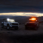 KC HiLiTES Gravity Titan LED Light Bar - 50in. (8-Light) on trucks