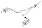 Borla Atak Cat Back 15-17 Ford Mustang 2.3L EcoBoost MT/AT 2.25in pipe 4in tip exhaust system