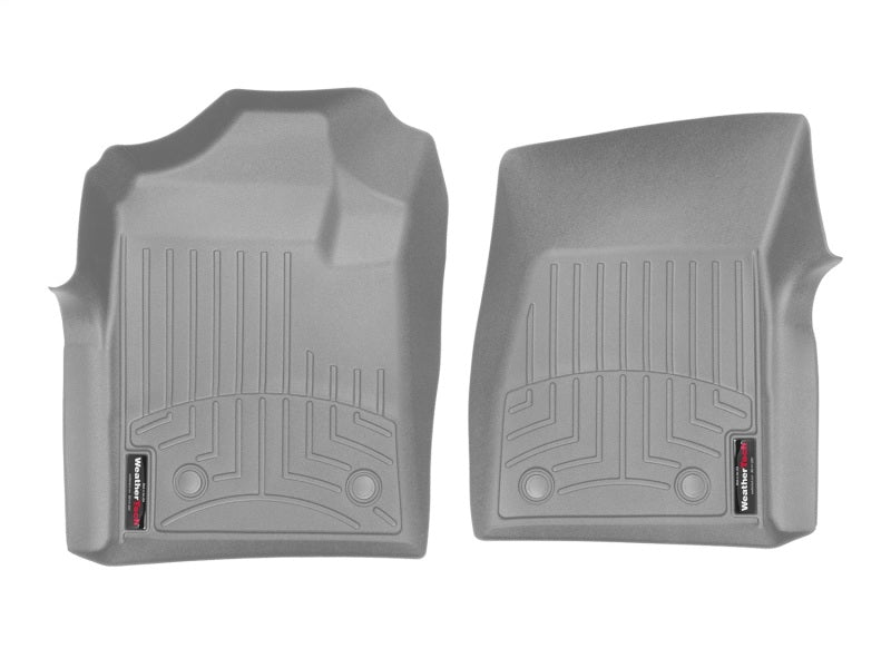 WeatherTech 07-13 Chevrolet Silverado Front FloorLiner - Grey Secondary image