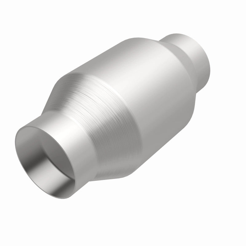 MagnaFlow Conv Univ 2.5in Inlet/Outlet Center/Center Round for offroad performance upgrades and accessories.