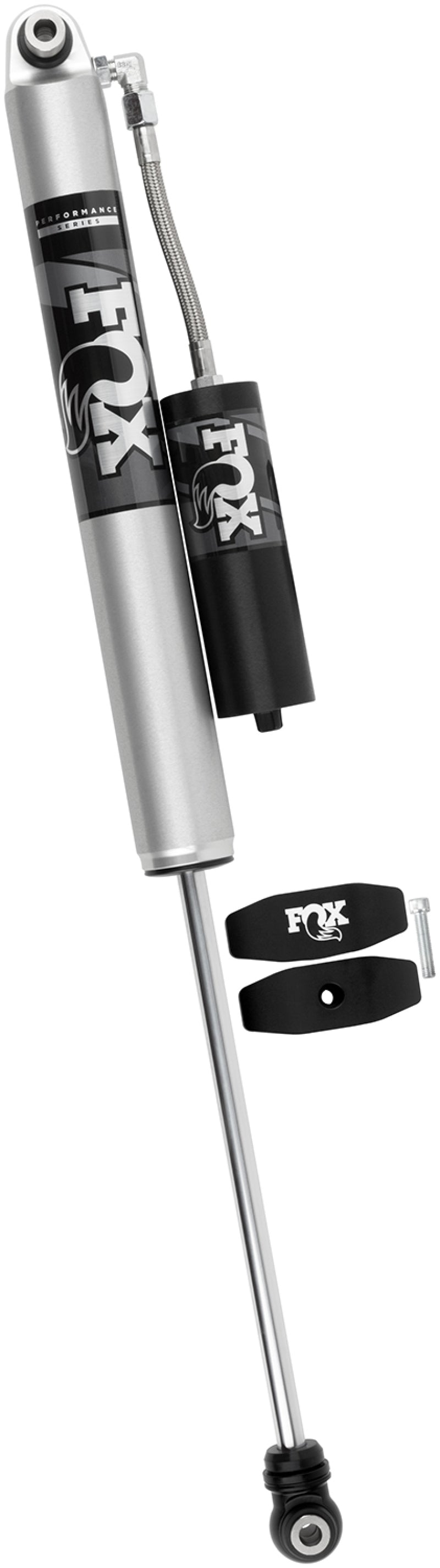 Fox 18+ Jeep JL 2.0 Performance Series 13.2in. Smooth Body Reservoir Rear Shock / 4.5-6in. Lift for offroad performance upgrades.