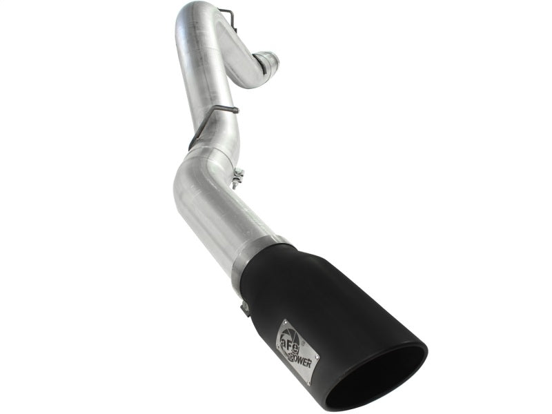 aFe Atlas Exhaust 5in DPF-Back Al Steel 11-13 GM Diesel Trucks V8-6.6L (td) LML (Blk Tip) Secondary image