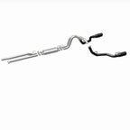 MagnaFlow SYS Cat-Back 2017 Ford F-150 Raptor 3.5L Dual Black Coated 3in Tips exhaust system for offroad performance upgrades