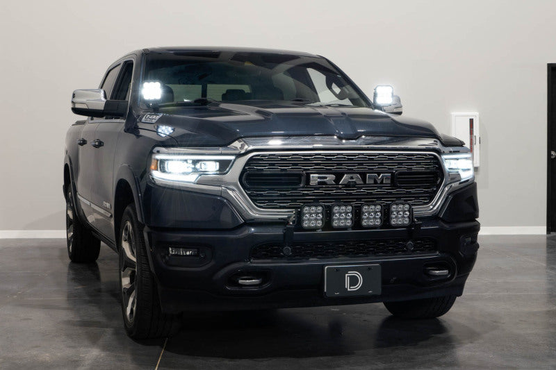 Diode Dynamics Stage Series Ditch Light Kit for 2019-Present Ram SS5 - Yellow Pro Combo Secondary image