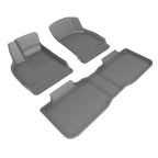 3D MAXpider 22-24 Lucid Air Touring Kagu Gray R1 R2 floor mats