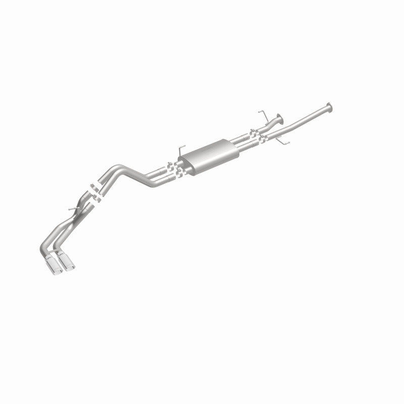 MagnaFlow 14 Toyota Tundra V8 4.6L/5.7L Stainless C/b Exhaust Dual same side pass. rear tire.