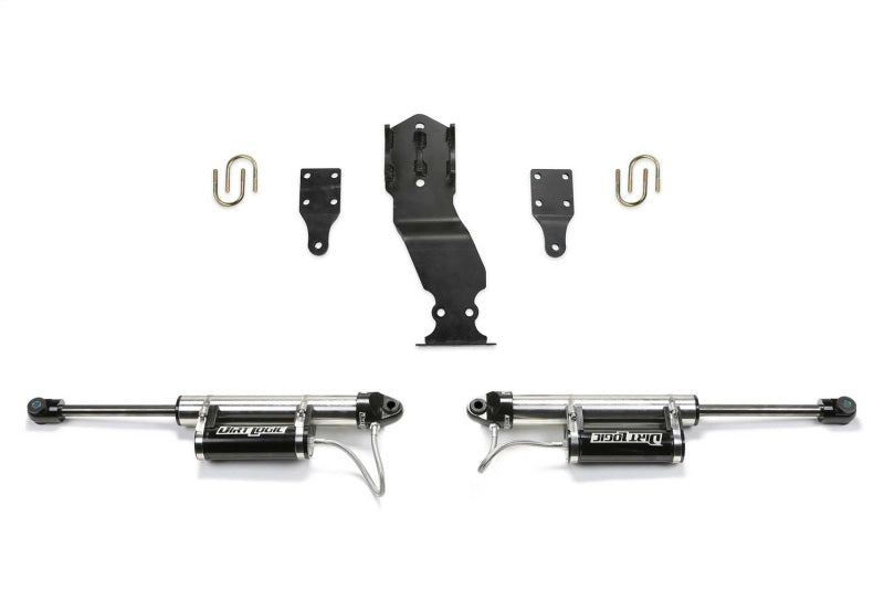 Fabtech 17-21 Ford F250/F350 4WD Dual Steering Stabilizer System w/DL 2.25 Resi Shocks Secondary image