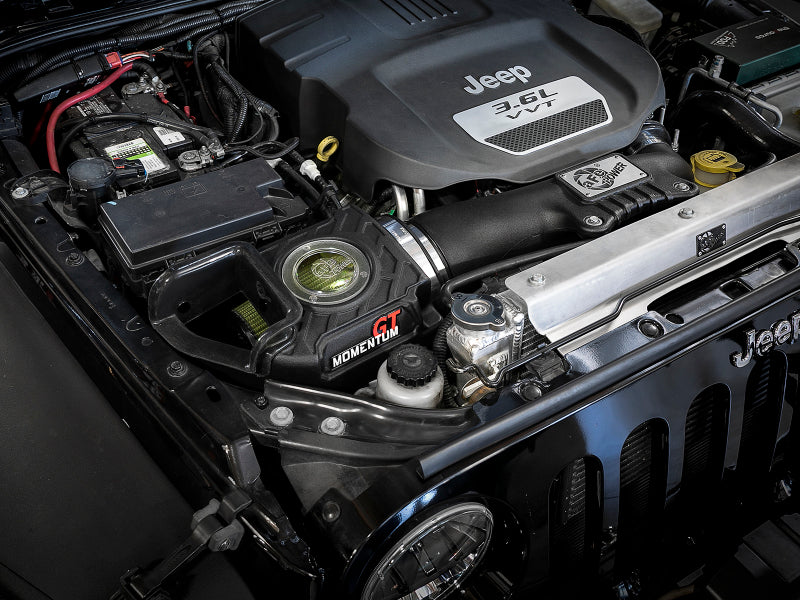 aFe Momentum GT Pro GUARD 7 Cold Air Intake System 12-18 Jeep Wrangler JK V6 3.6L Secondary image