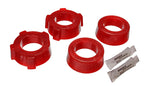 Energy Suspension 69-78 Volkswagen (Air Cooled) Red Rear Spring Plate Bushing Set for offroad performance upgrades