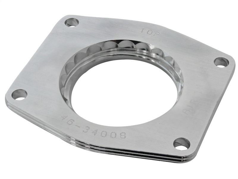 aFe Silver Bullet Throttle Body Spacers TBS 2014 GM Silverado/Sierra 1500 V8 5.3L Secondary image