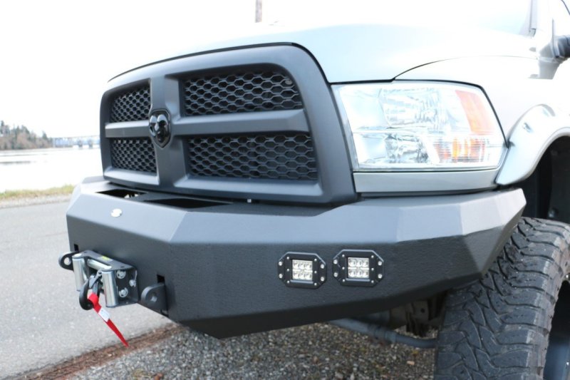DV8 Offroad 10-14 Dodge Ram 2500/3500 Front Bumper with winch