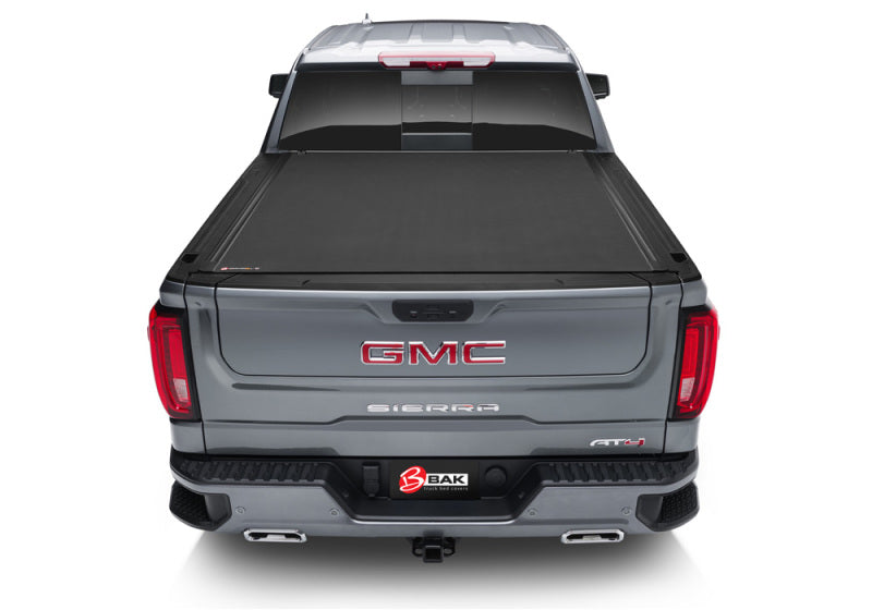 BAK 19-21 Chevy Silverado/GM Sierra Revolver X4s 5.10ft Bed Cover (New Body Style) on a GMC truck