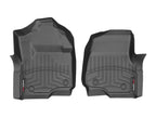 WeatherTech 2017 Ford Super Duty (Super Cab / Crew Cab) Front FloorLiners - Black for offroad performance upgrades