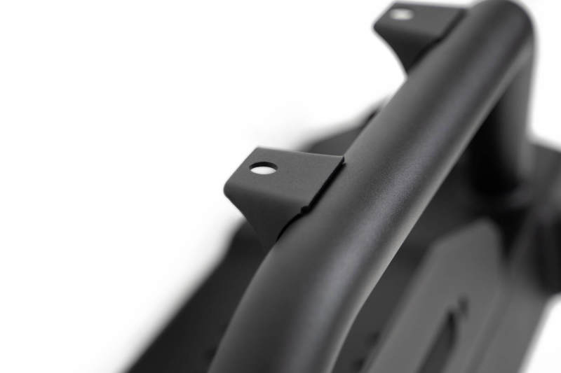 DV8 Offroad 07-23 Jeep Wrangler JK/JL & Gladiator JT FS-15 Series Front Bumper top view close-up