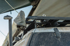 KC HiLiTES C-Series C2 LED 2in. Backup Area Flood Light 20w (Pair Pack System) - Black mounted on a vehicle for offroad use.