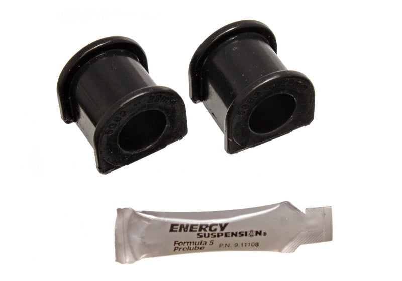 Energy Suspension 96-00 Honda Civic/CRX Black 22mm Front Sway Bar Bushings Secondary image