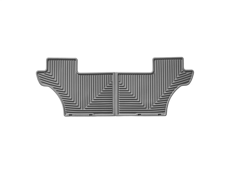 WeatherTech 06+ Mercedes-Benz R-Class (V251) Rear Rubber Mats - Grey Secondary image