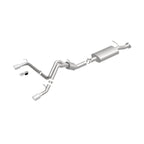 MagnaFlow Sys C/B 07 GM Hummer H2 Split Rear exhaust system for offroad performance upgrades