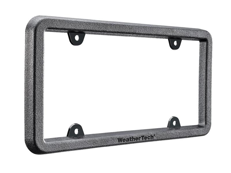 WeatherTech BumpFrame Black Satin Textured Finish License Plate Frame Secondary image