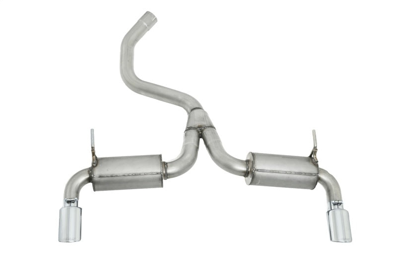 Gibson 14-20 Jeep Cherokee 3.2L 2.5in/2.25in Cat-Back Dual Split Exhaust - Stainless for performance offroad parts