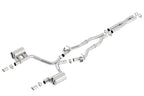 Borla 2017 Dodge Charger R/T 5.7L ATAK Catback Exhaust w/o Tips (w/MDS Valves ONLY) system components shown.