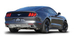 Borla Atak Rear Section 15-17 Ford Mustang 2.3L EcoBoost MT/AT 2.25in pipe 4in tip view from behind