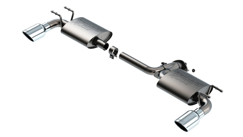 Borla 19-21 Mazda 3 2.0L/2.5L S-Type Rear Section exhaust system Main image