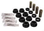 Energy Suspension 89-95 Honda Civic/CRX / 93-97 Honda Del Sol (including VTEC) Black Rear Control A parts and installation kit