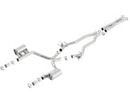 Borla 15-16 Dodge Challenger SRT/Scat Pcak 6.4L V8 ATAK Catback Exhaust system components