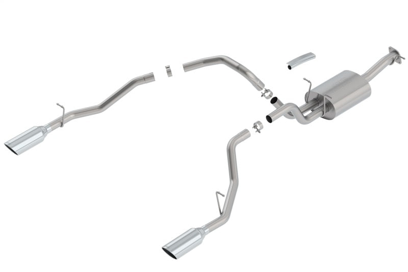 Borla 2019 RAM 1500 5.7L V8 AT 4DR Crew Cab Short Bed Touring SS Catback Exhaust components Main image